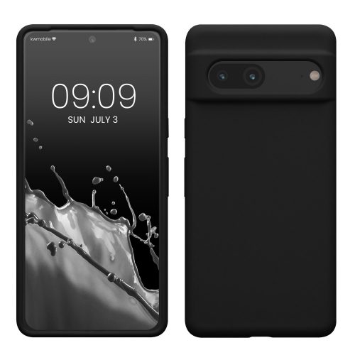 Husa Kwmobile pentru Google Pixel 7, Gri inchis, Silicon, KWM0000171I035C