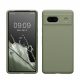 Husa Kwmobile pentru Google Pixel 7a, Verde, Silicon, KWM000019YE016C