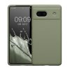 Husa Kwmobile pentru Google Pixel 7a, Verde, Silicon, KWM000019YE016C