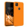 Husa Kwmobile pentru Google Pixel 4a, Portocaliu, Silicon, KWM000011JE038C