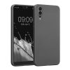 Husa Kwmobile pentru Huawei P20, Gri, Silicon, KWM0000193F003C