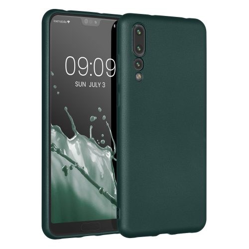 Husa Kwmobile pentru Huawei P20 Pro, Verde inchis, Silicon, KWM0000193G004C