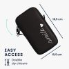 Husa Universala Kwmobile pentru telefon, Marime L - 6.5 inch, Negru/Alb, Neopren, KWM000016AJ020C