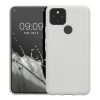 Husa Kwmobile pentru Google Pixel 5, Alb, Silicon, KWM0000116C019C