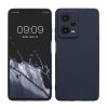 Husa Kwmobile pentru Xiaomi Redmi Note 12 Pro 5G, Albastru inchis, Silicon, KWM000018BO008C