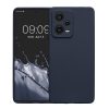 Husa Kwmobile pentru Xiaomi Redmi Note 12 Pro 5G, Albastru inchis, Silicon, KWM000018BO008C