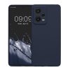 Husa Kwmobile pentru Xiaomi Redmi Note 12 Pro Plus 5G, Albastru inchis, Silicon, KWM000018BP008C