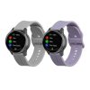 Set 2 Curele Kwmobile pentru Garmin Vivoactive 4/Venu 2/Forerunner 255, Multicolor/Mov, Silicon, KWM000024SX001C