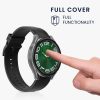 Set 2 Huse Kwmobile pentru Samsung Galaxy Watch 6 Classic, Negru/Transparent, Plastic, KWM000024TI001C