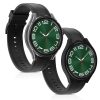 Set 2 Huse Kwmobile pentru Samsung Galaxy Watch 6 Classic, Negru/Transparent, Plastic, KWM000024TJ001C