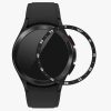 Rama cadran Kwmobile pentru Samsung Galaxy Watch 6 Classic, Negru/Argintiu, Aluminiu, KWM000024TK001C