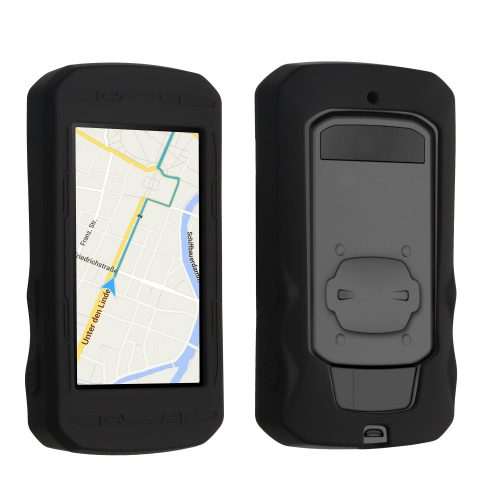 Husa de protectie Kwmobile pentru Bryton Rider 750, Negru, Silicon, KWM000024TM001C