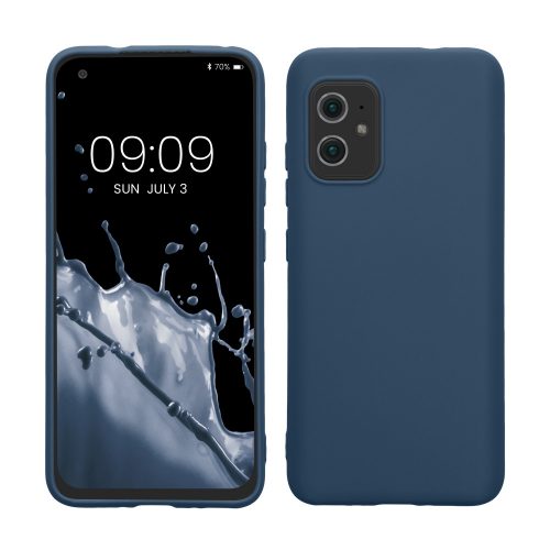 Husa Kwmobile pentru Asus Zenfone 8, Albastru, Silicon, KWM0000138O009C