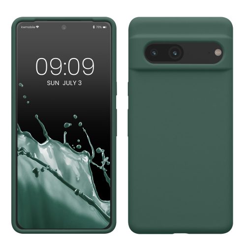 Husa Kwmobile pentru Google Pixel 7, Verde, Silicon, KWM0000171I039C