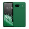 Husa Kwmobile pentru Google Pixel 7a, Verde, Silicon, KWM000019YE020C