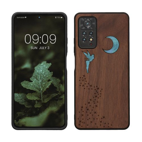 Husa Kwmobile pentru Xiaomi Redmi Note 11 Pro/Redmi Note 11 Pro 5G/Redmi Note 12 Pro, Multicolor, Lemn, KWM0000151I014C