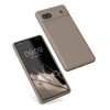 Husa Kwmobile pentru Google Pixel 6a, Bej, Silicon, KWM000015FZ045C