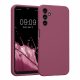 Husa Kwmobile pentru Samsung Galaxy A14 5G, Violet, Silicon, KWM000018GD022C