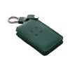 Husa Cheie Auto Kwmobile pentru Renault 4 Butoane - Smart Key, Verde inchis, Piele naturala, KWM000018SC003C