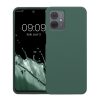 Husa Kwmobile pentru Motorola Moto G14, Verde, Silicon, KWM000022ND002C