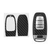 Set 2 Autocolante cheie auto Kwmobile pentru Audi 3 Butoane, Negru, PVC, KWM000024UN001C