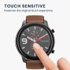 Set 2 Folii de protectie Kwmobile pentru Amazfit GTR Mini, Transparent/Negru, Polimer, KWM000024VE001C