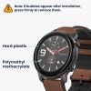 Set 2 Folii de protectie Kwmobile pentru Amazfit GTR Mini, Transparent/Negru, Polimer, KWM000024VE001C