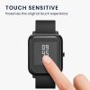 Set 2 Folii de protectie Kwmobile pentru Amazfit Bip 3, Transparent/Negru, Polimer, KWM000024VH001C