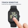 Set 2 Folii de protectie Kwmobile pentru Amazfit GTS 3, Transparent/Negru, Polimer, KWM000024VK001C