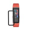 Set 2 Folii de protectie Kwmobile pentru Huawei Band 4, Transparent/Negru, Polimer, KWM000024VP001C