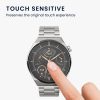 Set 2 Folii de protectie Kwmobile pentru Huawei Watch GT 3 Pro (43mm), Transparent/Negru, Polimer, KWM000024VV001C