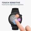 Set 2 Folii de protectie Kwmobile pentru Huawei Watch GT 3 (42mm), Transparent/Negru, Polimer, KWM000024VW001C