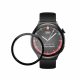 Set 2 Folii de protectie Kwmobile pentru Huawei Watch 4, Transparent/Negru, Polimer, KWM000024VY001C