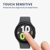 Set 2 Folii de protectie Kwmobile pentru Samsung Galaxy Watch 5, Transparent/Negru, Polimer, KWM000024WG001C