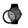 Set 2 Folii de protectie Kwmobile pentru Google Pixel Watch, Transparent/Negru, Polimer, KWM000024WH001C