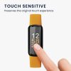 Set 2 Folii de protectie Kwmobile pentru Fitbit Inspire 3, Transparent/Negru, Polimer, KWM000024WJ001C