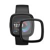 Set 2 Folii de protectie Kwmobile pentru Fitbit Versa 4/Sense 2, Transparent/Negru, Polimer, KWM000024WK001C