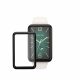 Set 2 Folii de protectie Kwmobile pentru Xiaomi Mi Band 7 Pro, Transparent/Negru, Polimer, KWM000024WP001C