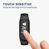 Set 2 Folii de protectie Kwmobile pentru Xiaomi Mi Band 7, Transparent/Negru, Polimer, KWM000024WQ001C