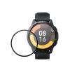 Set 2 Folii de protectie Kwmobile pentru Xiaomi Watch S1 Active, Transparent/Negru, Polimer, KWM000024WT001C