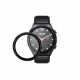 Set 2 Folii de protectie Kwmobile pentru Xiaomi Watch S1, Transparent/Negru, Polimer, KWM000024WU001C