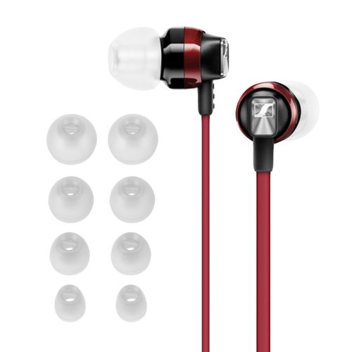 Set 8 Varfuri de schimb Kwmobile pentru Sennheiser CX 300S/CX 6.00BT/Momentum In-Ear, Transparent, Silicon, KWM000018NX003C