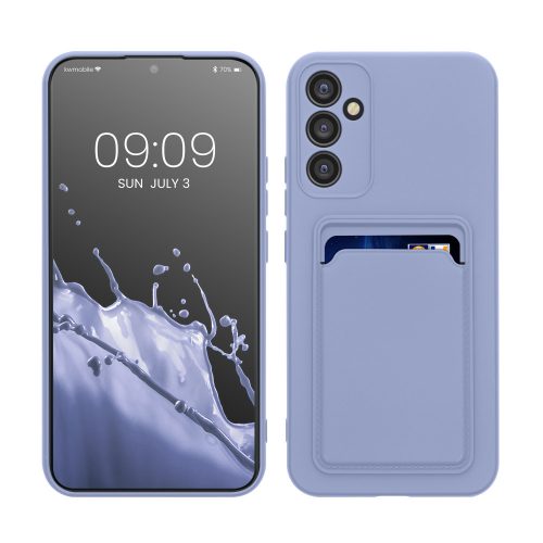 Husa Kwmobile pentru Samsung Galaxy A34 5G, Mov, Silicon, KWM0000191B005C