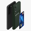 Husa Kwmobile pentru Samsung Galaxy S22, Verde inchis, Silicon, KWM0000191F004C