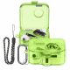 Husa Casti Kwmobile pentru Nothing Ear (2), Verde deschis, Plastic, KWM000024WZ002C