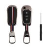 Carcasa Cheie Auto Kwmobile pentru Peugeot/Citroen 3 Butoane - Smart Key, Multicolor, Zinc, KWM000024XK001C