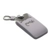 Husa Cheie Auto Kwmobile pentru Renault 4 Butoane - Smart Key, Gri/Negru, Piele ecologica, KWM000008UA043C