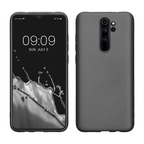 Husa Kwmobile pentru Xiaomi Redmi Note 8 Pro, Gri, Silicon, KWM000010MU011C