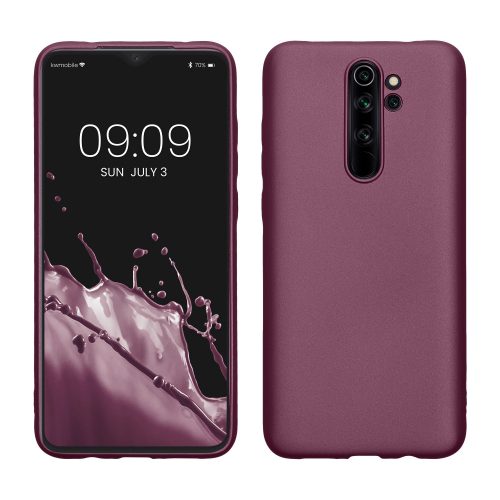 Husa Kwmobile pentru Xiaomi Redmi Note 8 Pro, Mov, Silicon, KWM000010MU012C