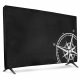 Husa Kwmobile pentru televizor de 65 inch, Negru/Alb, Plastic, KWM0000118S006C